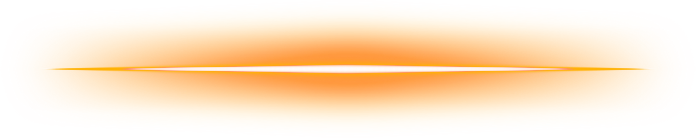 Glowing Orange Neon Line